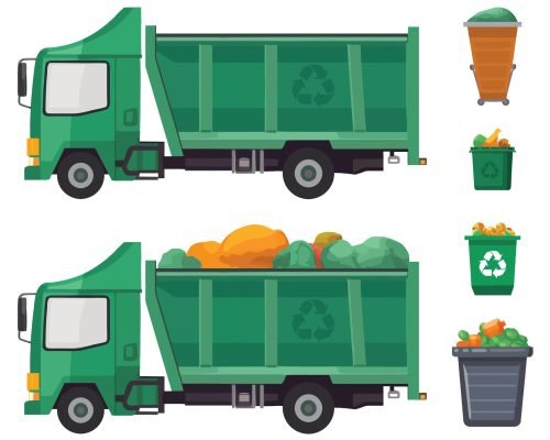 vecteezy_green-garbage-truck-and-various-types-of-trash-bin-isolated_25792321